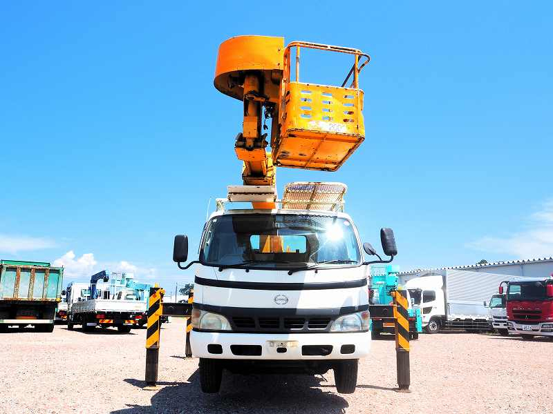 日野デュトロアイチ製SJ16A16m高所作業車|中古トラックの販売・買取・査定のアイナビ