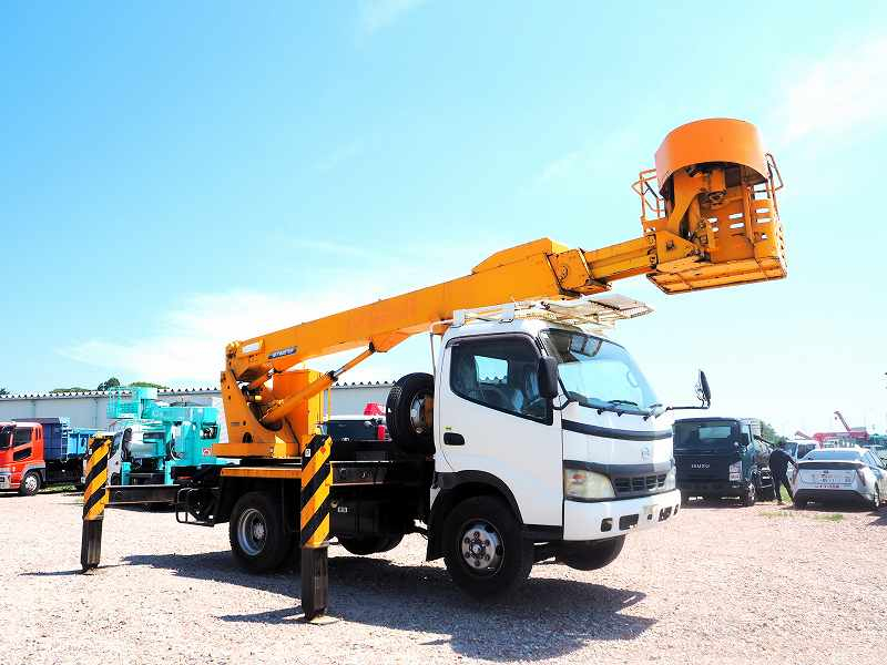 日野デュトロアイチ製SJ16A16m高所作業車|中古トラックの販売・買取・査定のアイナビ
