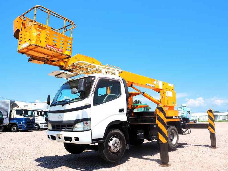 日野デュトロアイチ製SJ16A16m高所作業車|中古トラックの販売・買取・査定のアイナビ