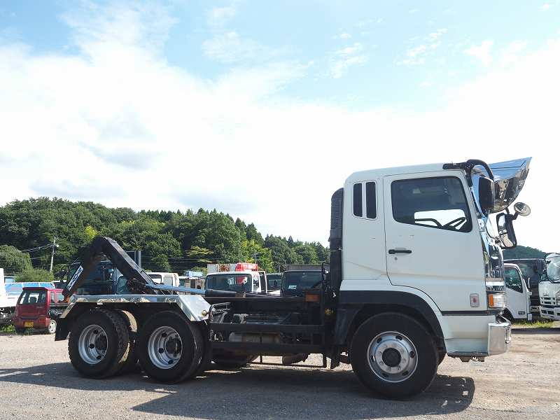 三菱スーパーグレート2デフ新明和アームロールコンテナ付|中古トラックの販売・買取・査定のアイナビ