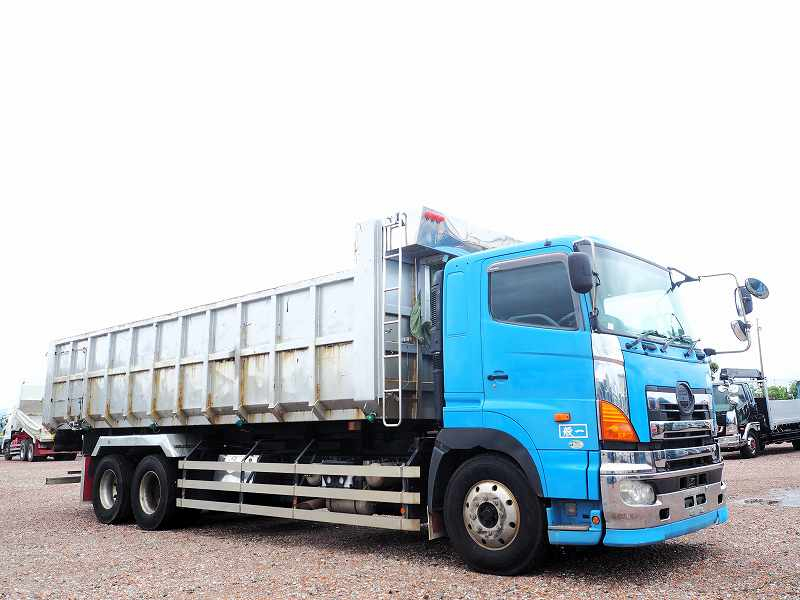 日野プロフィア25tロング深ダンプ29立米積載11.7tリターダ|中古トラックの販売・買取・査定のアイナビ