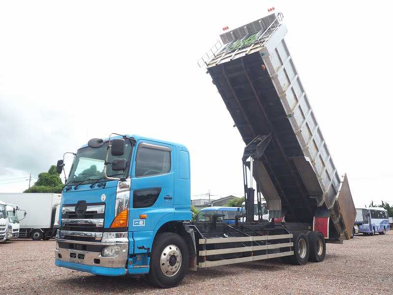 日野プロフィア25tロング深ダンプ29立米積載11.7tリターダ|中古トラックの販売・買取・査定のアイナビ