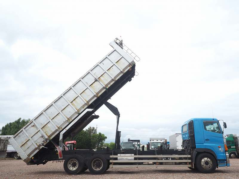 日野プロフィア25tロング深ダンプ29立米積載11.7tリターダ|中古トラックの販売・買取・査定のアイナビ