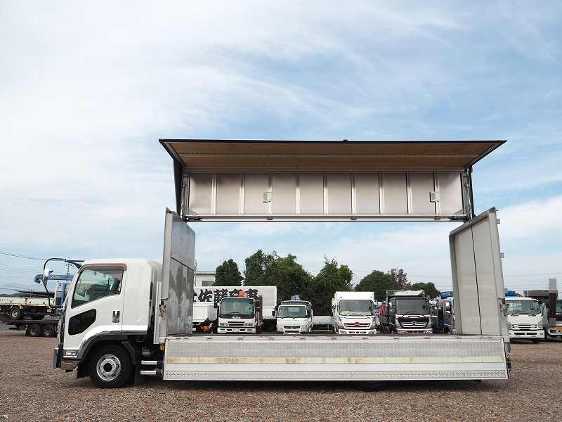 いすゞフォワード6200ワイドエアサスベッド付アルミウイング|中古トラックの販売・買取・査定のアイナビ