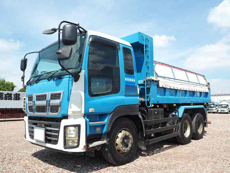 ギガ2デフ5.1×2.2m大型ダンプ積載9.4t電動コボレーン付|中古トラックの販売・買取・査定のアイナビ