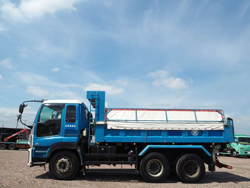 ギガ2デフ5.1×2.2m大型ダンプ積載9.4t電動コボレーン付|中古トラックの販売・買取・査定のアイナビ