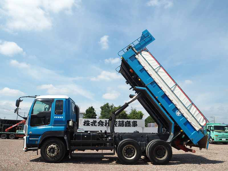 ギガ2デフ5.1×2.2m大型ダンプ積載9.4t電動コボレーン付|中古トラックの販売・買取・査定のアイナビ