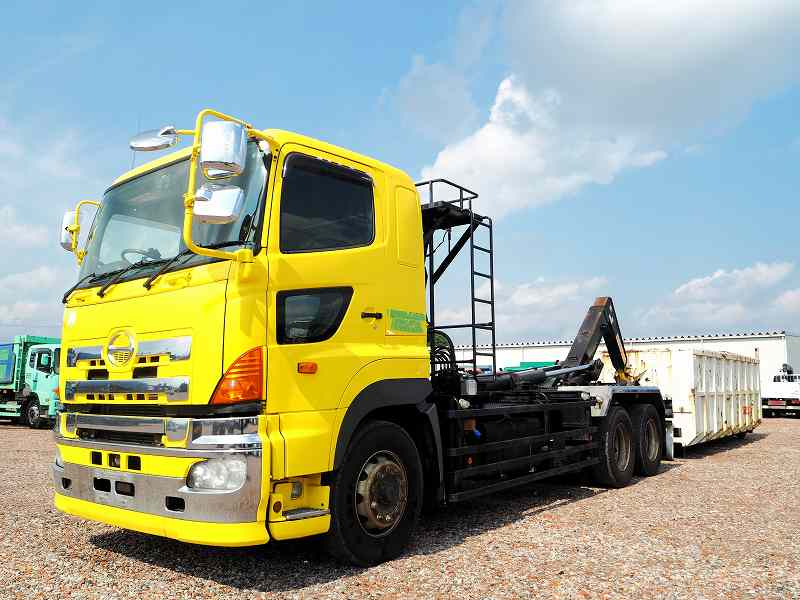 プロフィア2デフアームロールツインホイスト21立米コンテナ|中古トラックの販売・買取・査定のアイナビ