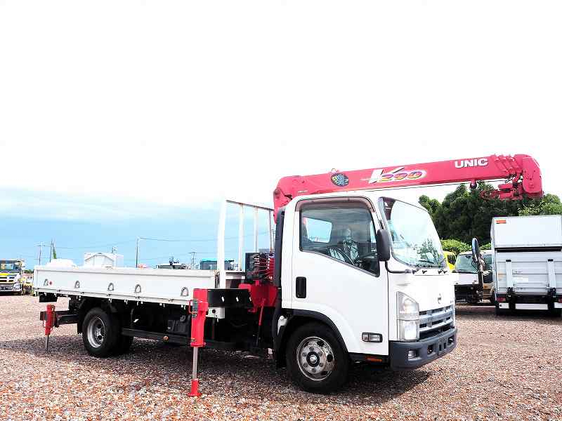 アトラス4段クレーンリアジャッキラジコンワイド超ロング|中古トラックの販売・買取・査定のアイナビ