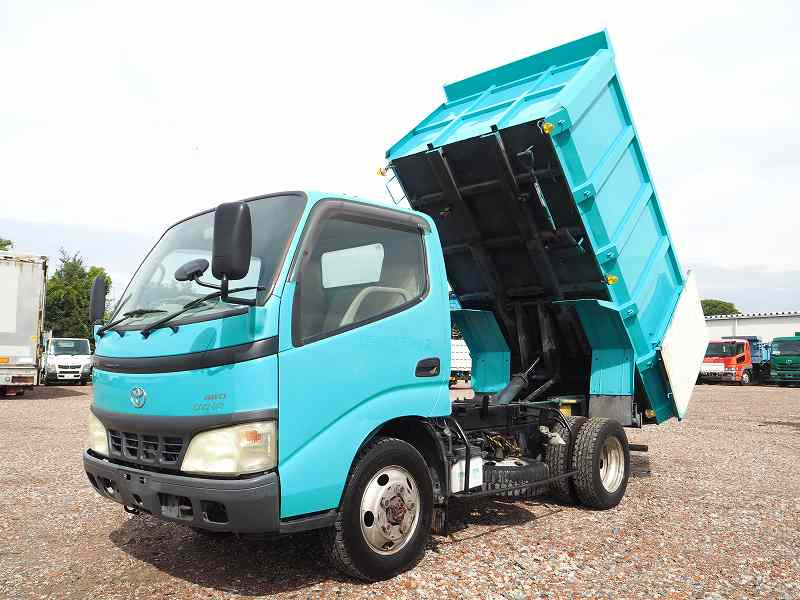 トヨタダイナ4WD極東製ステンレス張り深ダンプ6.2立米|中古トラックの販売・買取・査定のアイナビ