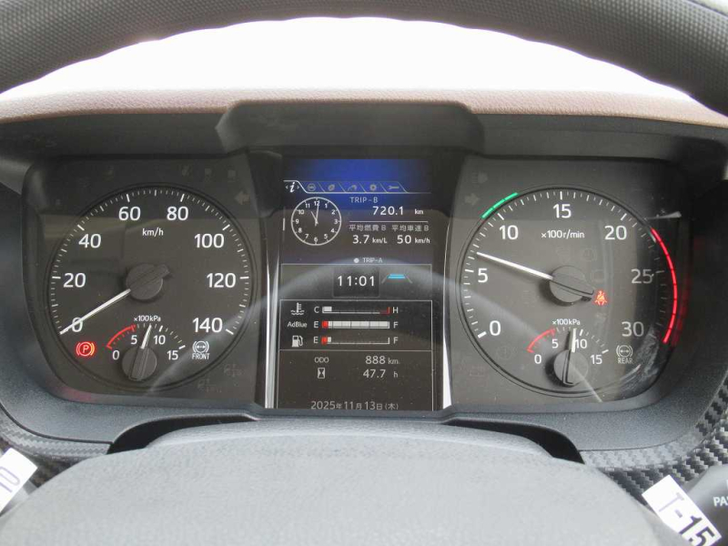 未使用 3軸高床 2デフ 積載12.5t ユニック4段 380PS 7速|中古トラックの販売・買取・査定のアイナビ