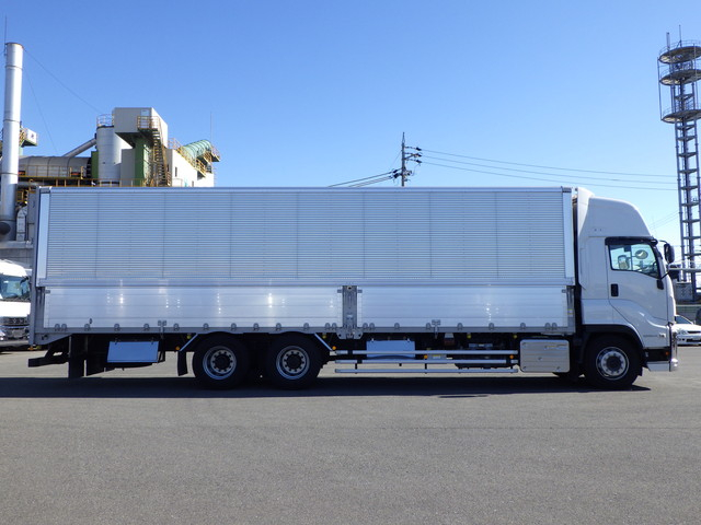 イスズ2PG-CYL77Cアルミウィング10t超燃タン300L+300L|中古トラックの販売・買取・査定のアイナビ