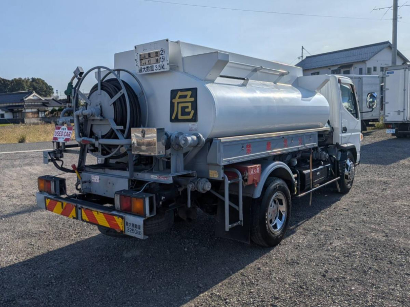 三菱ふそうキャンター タンクローリー前後ホースリール|中古トラックの販売・買取・査定のアイナビ