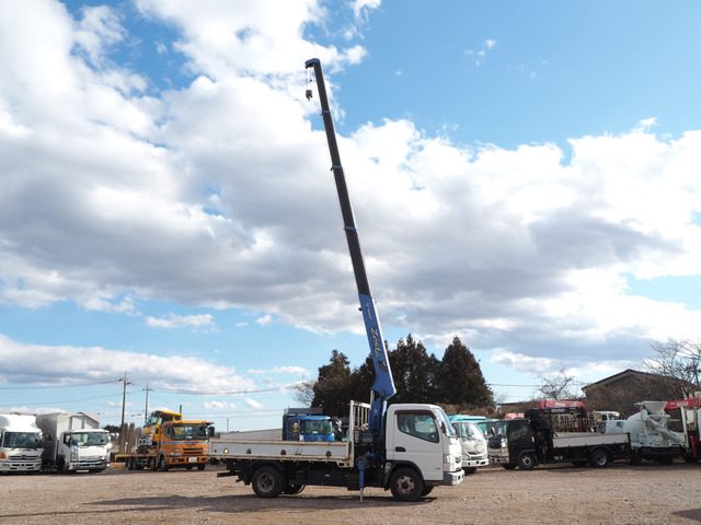 三菱ふそうキャンターワイドロング5段クレーンラジコン|中古トラックの販売・買取・査定のアイナビ