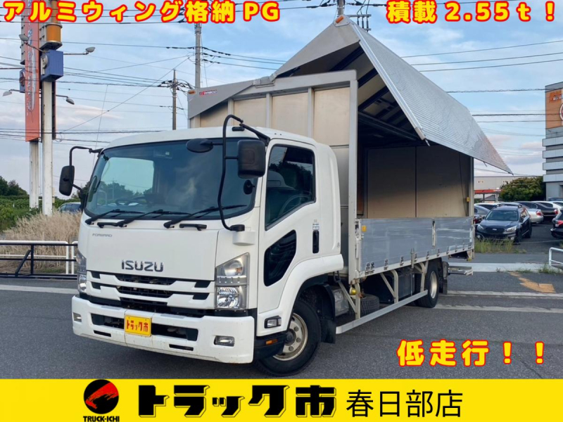 低走行!ワイド/6.2m アルミウィング 格納PG|中古トラックの販売・買取・査定のアイナビ