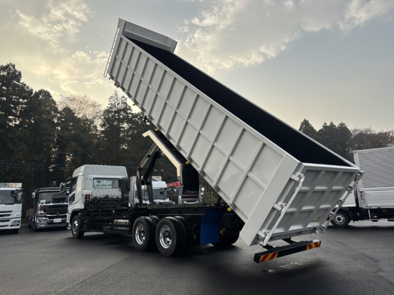 ハイルーフ土砂禁未使用極東36立米スウェーデン鋼|中古トラックの販売・買取・査定のアイナビ