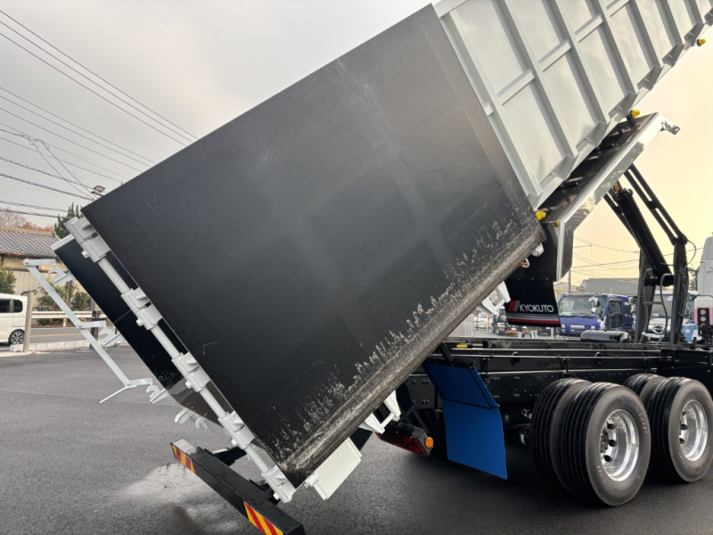 ハイルーフ土砂禁未使用極東36立米スウェーデン鋼|中古トラックの販売・買取・査定のアイナビ