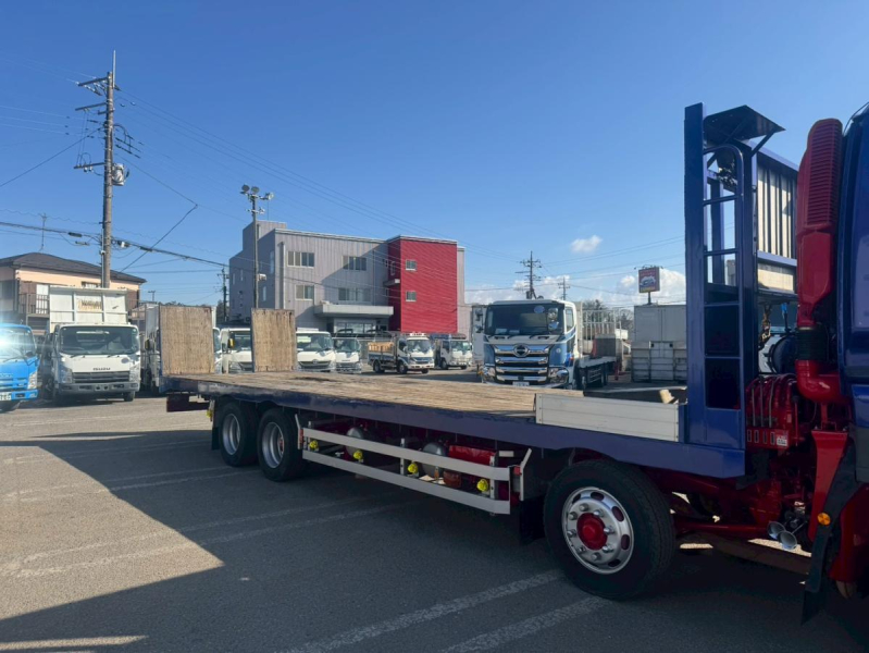 重機運搬車4軸低床フジタボデーラジコンウインチ|中古トラックの販売・買取・査定のアイナビ
