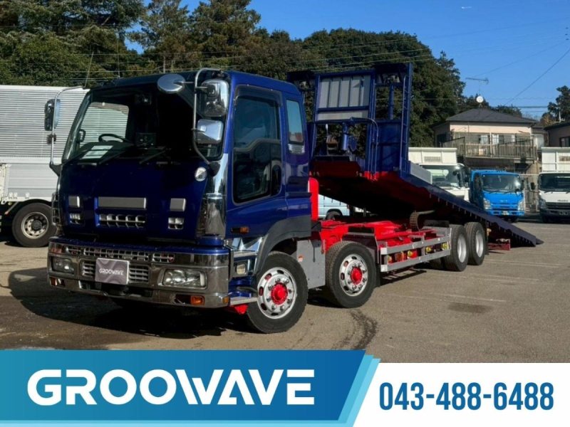 重機運搬車4軸低床フジタボデーラジコンウインチ|中古トラックの販売・買取・査定のアイナビ