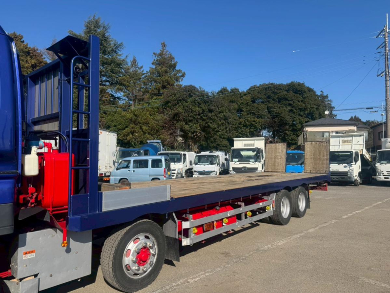 重機運搬車4軸低床フジタボデーラジコンウインチ|中古トラックの販売・買取・査定のアイナビ