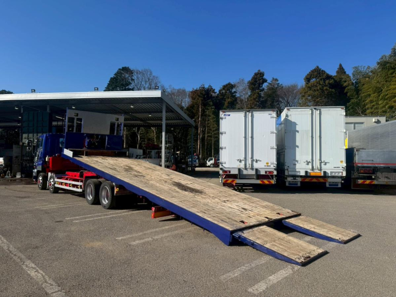 重機運搬車4軸低床フジタボデーラジコンウインチ|中古トラックの販売・買取・査定のアイナビ