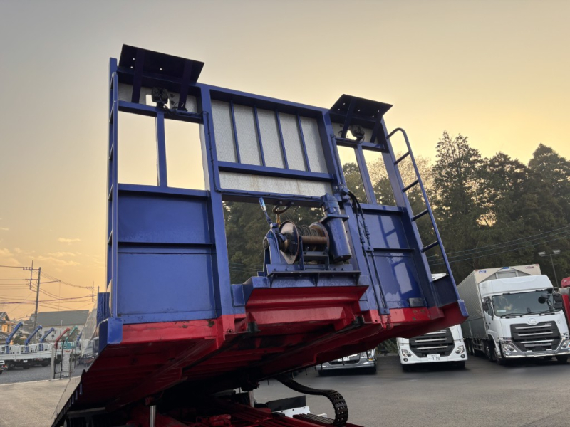 重機運搬車4軸低床フジタボデーラジコンウインチ|中古トラックの販売・買取・査定のアイナビ