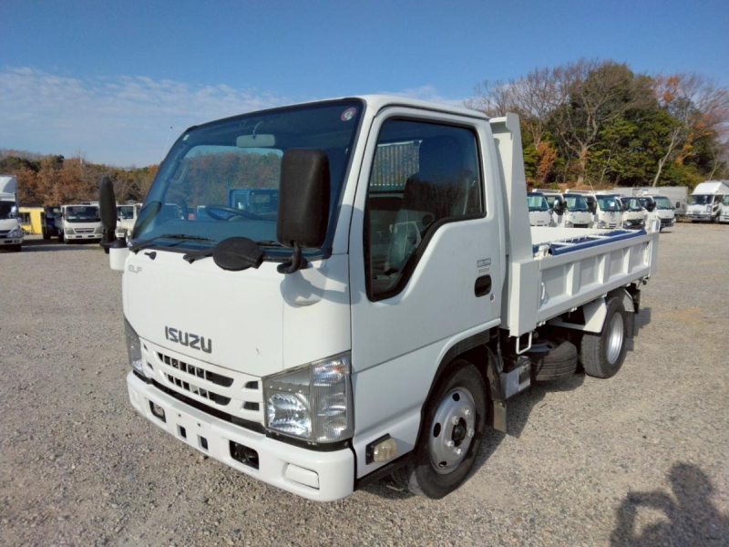 H29年　いすゞ エルフ3t低床強化ダンプ　No.1034|中古トラックの販売・買取・査定のアイナビ
