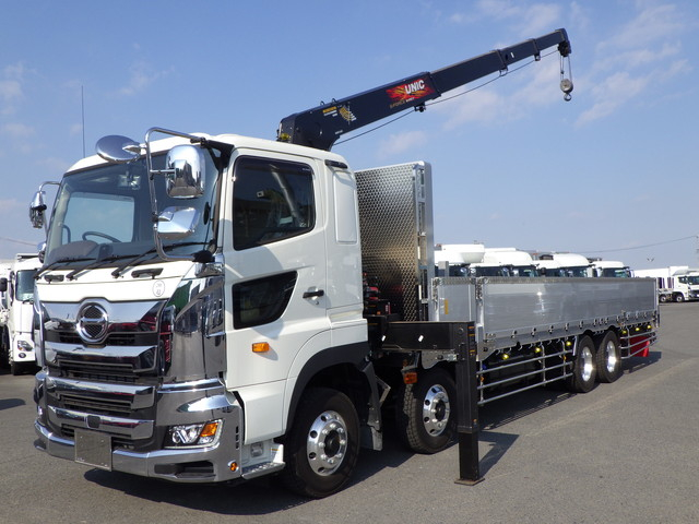 日野2DG-FW1AHCクレーン4段10t超アルミブロックデフロック|中古トラックの販売・買取・査定のアイナビ