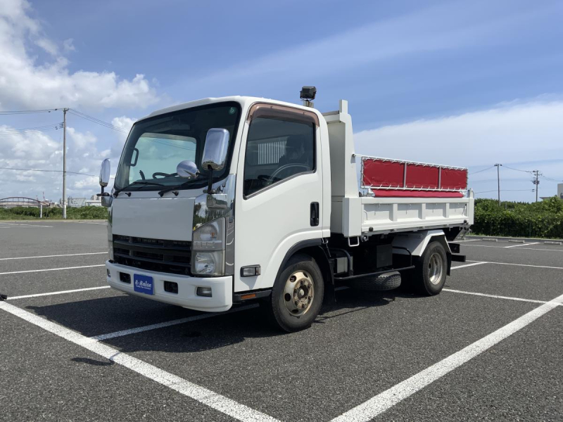 花見台製ローダーダンプ⭐️H26エルフワイド 6MT車検付⭐️|中古トラックの販売・買取・査定のアイナビ