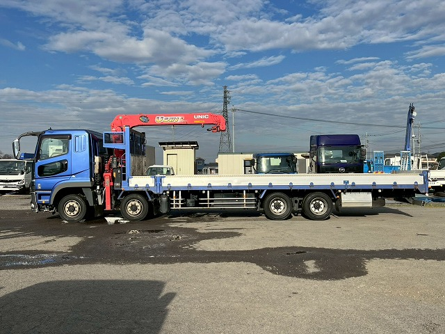 4段ユニック★ラジコン★4軸低床2デフ★後輪エアサス★5方開|中古トラックの販売・買取・査定のアイナビ
