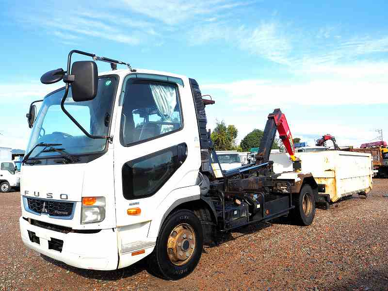 ファイター極東アームロールツインホイストラジコンコンテナ|中古トラックの販売・買取・査定のアイナビ