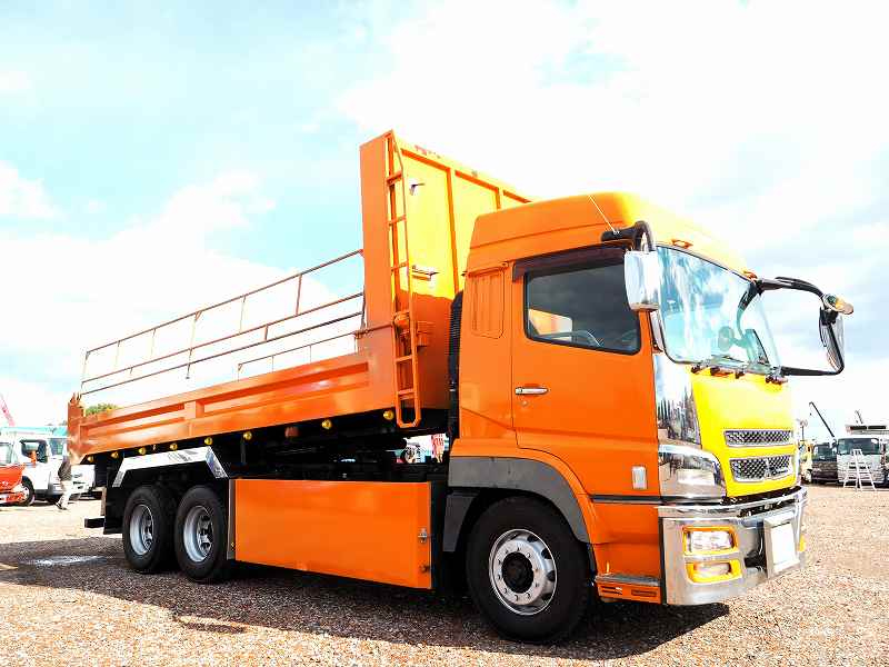 Sグレートハイルーフ2デフリターダ460馬力22tロングダンプ|中古トラックの販売・買取・査定のアイナビ
