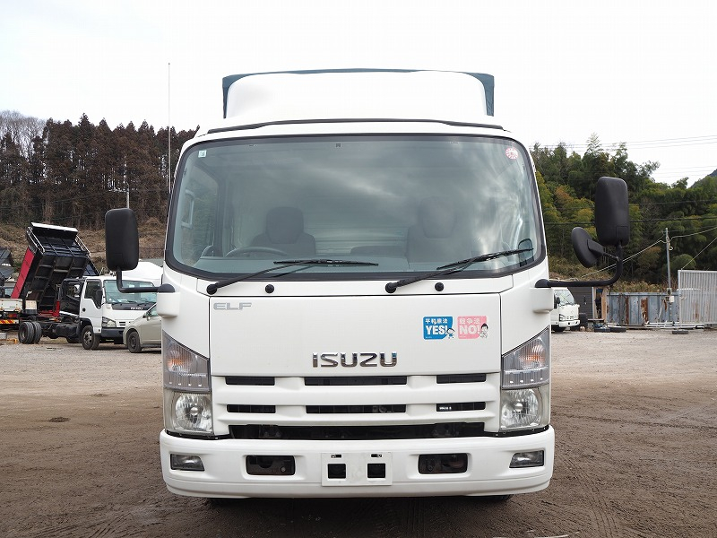 いすゞエルフワイド超ロング家畜運搬車電動スロープ|中古トラックの販売・買取・査定のアイナビ