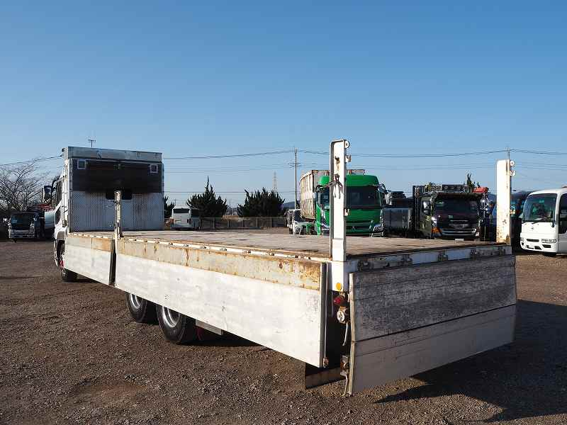 スーパーグレート3軸高床2デフアルミブロック平ボディ|中古トラックの販売・買取・査定のアイナビ