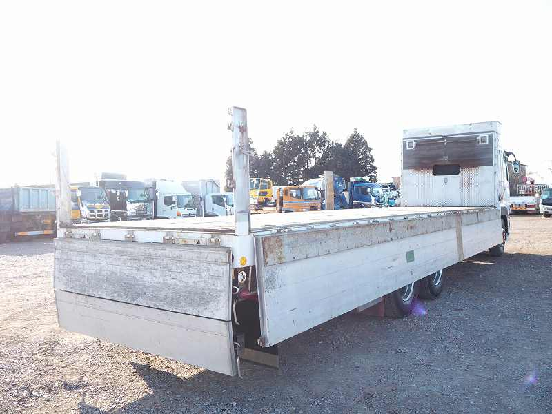 スーパーグレート3軸高床2デフアルミブロック平ボディ|中古トラックの販売・買取・査定のアイナビ