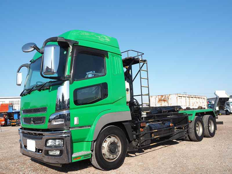 スーパーグレートハイルーフアームロールコンテナ付き|中古トラックの販売・買取・査定のアイナビ