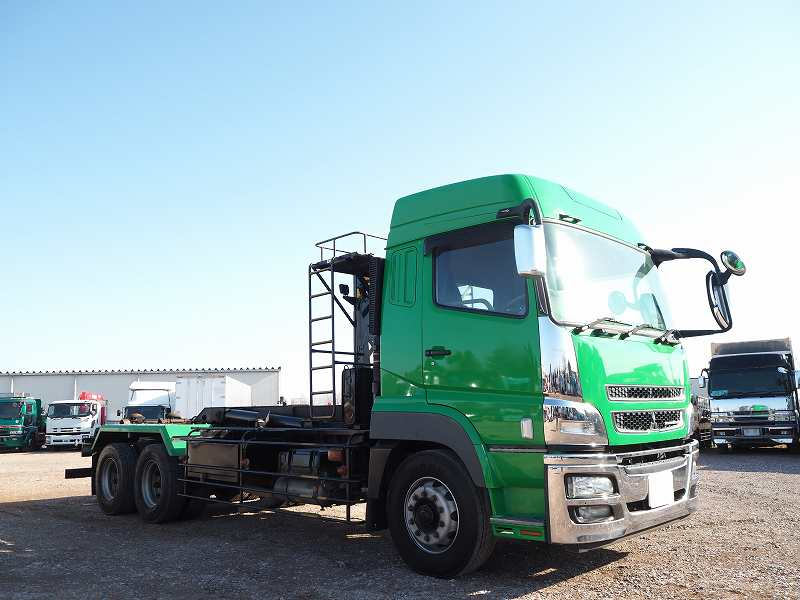 スーパーグレートハイルーフアームロールコンテナ付き|中古トラックの販売・買取・査定のアイナビ