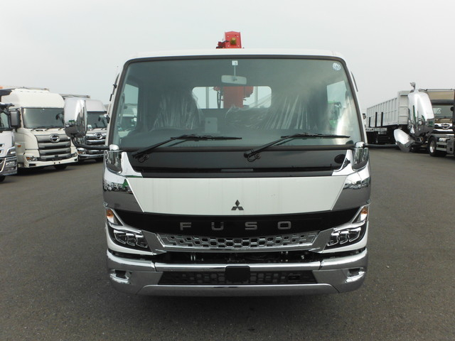 三菱2PG-FEB804段クレーン付平ボディ3.45t積載ワイド|中古トラックの販売・買取・査定のアイナビ