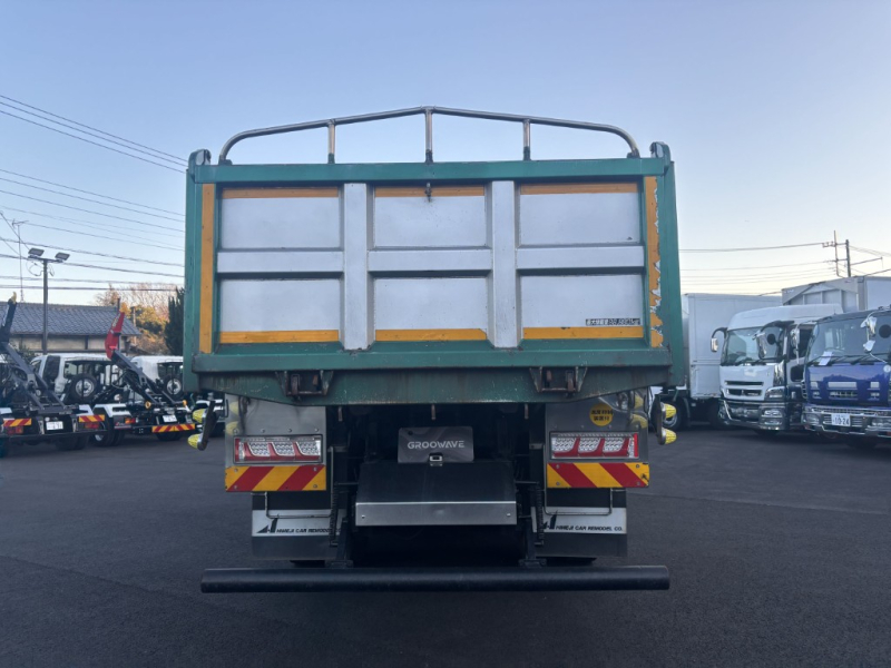 22tダンプカーゴダンプ土砂禁新明和アルミアオリ|中古トラックの販売・買取・査定のアイナビ