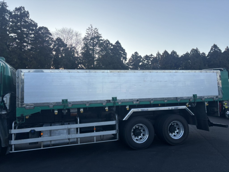 22tダンプカーゴダンプ土砂禁新明和アルミアオリ|中古トラックの販売・買取・査定のアイナビ