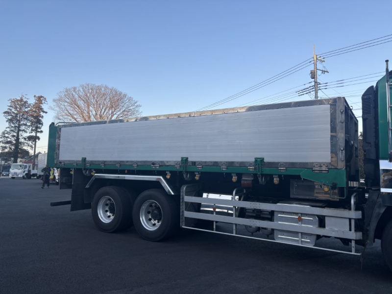 22tダンプカーゴダンプ土砂禁新明和アルミアオリ|中古トラックの販売・買取・査定のアイナビ