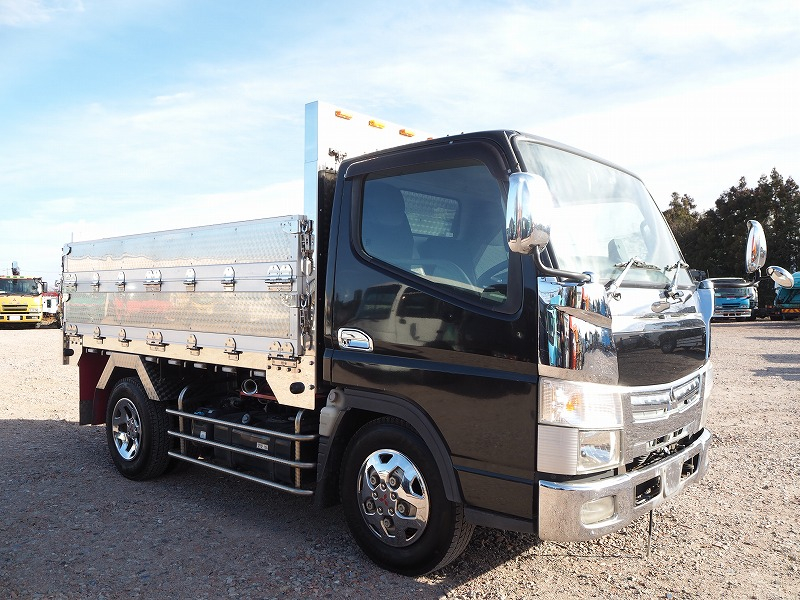 三菱ふそうキャンター10尺アルミブロック造り平ボディ|中古トラックの販売・買取・査定のアイナビ