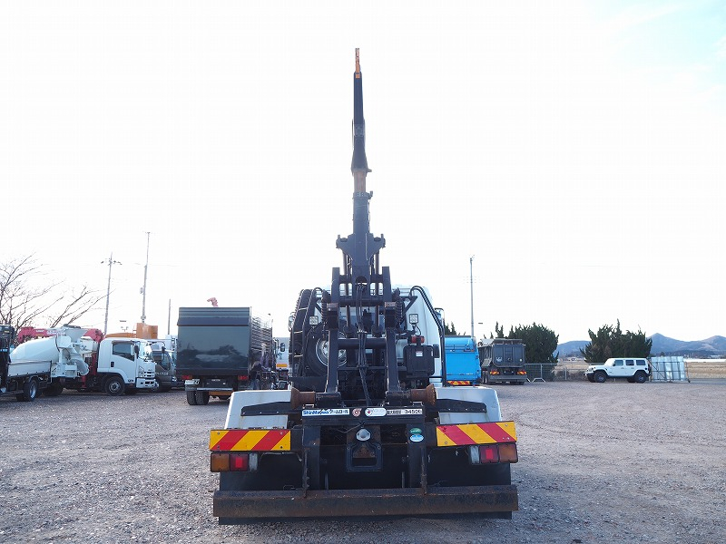 ファイターアームロール新明和製アームロールツインホイスト|中古トラックの販売・買取・査定のアイナビ