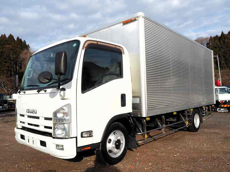 いすゞエルフワイド超ロングアルミバン跳ね上げパワーゲート|中古トラックの販売・買取・査定のアイナビ