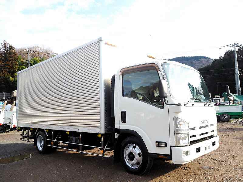 いすゞエルフワイド超ロングアルミバン跳ね上げパワーゲート|中古トラックの販売・買取・査定のアイナビ