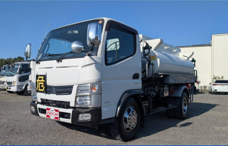 三菱ふそうキャンター タンクローリー前後ホースリール|中古トラックの販売・買取・査定のアイナビ