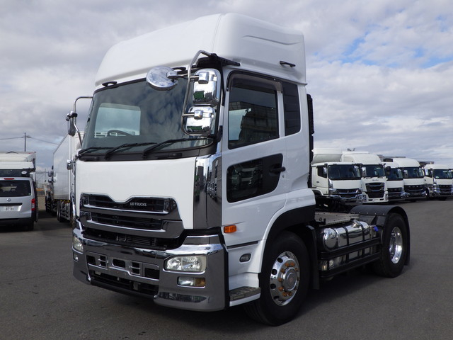 日産UDQKG-GK5XABSヘッド第五輪荷重9.6tハイルーフ|中古トラックの販売・買取・査定のアイナビ