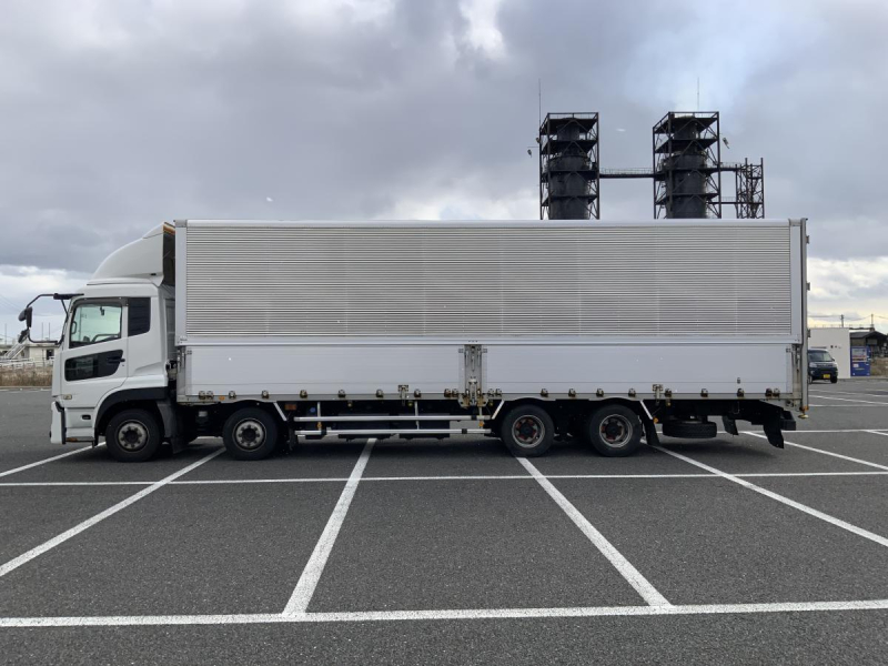 車検付⭐️R1クオン 4軸低床ウイング 積載13.9tワンオーナー|中古トラックの販売・買取・査定のアイナビ