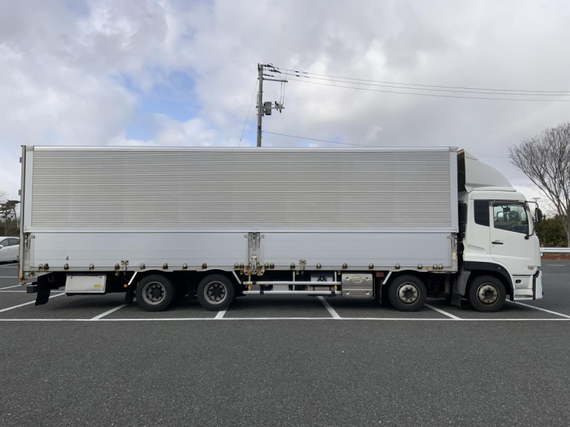 車検付⭐️R1クオン 4軸低床ウイング 積載13.9tワンオーナー|中古トラックの販売・買取・査定のアイナビ