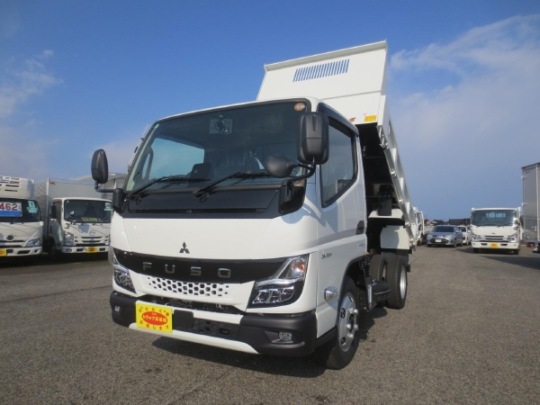 三菱キャンター全低床強化ダンプ|中古トラックの販売・買取・査定のアイナビ